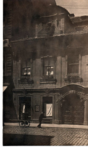 The house in Vodičkova in the beginning of the 20th century